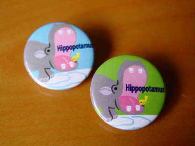 ELPH'S CIRCUS CAN BADGES