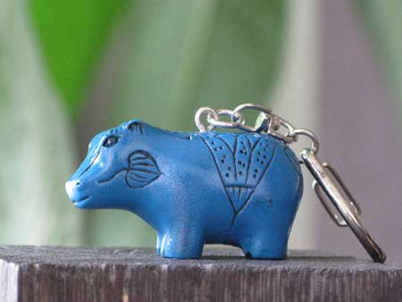 Petit Hippopotame Key Ring