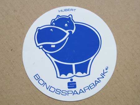 Sticker BONDSSPAARBANK