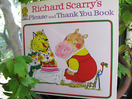 "Richard Scarry's Please and Thank You Book"