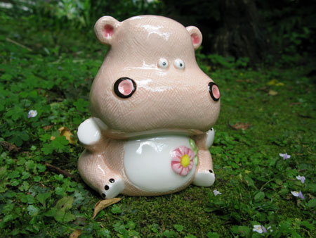 piggy bank hippo
