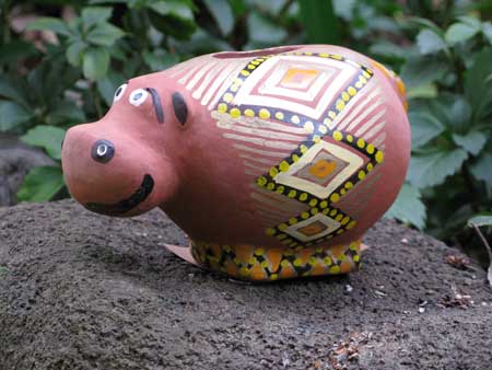 South African Hippo Huberta Hippo Money Box