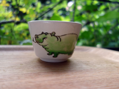 Soba noodle cup by Satoko Shintani 