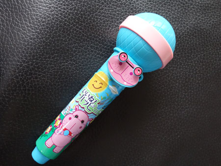 Toy microphone by Daiso