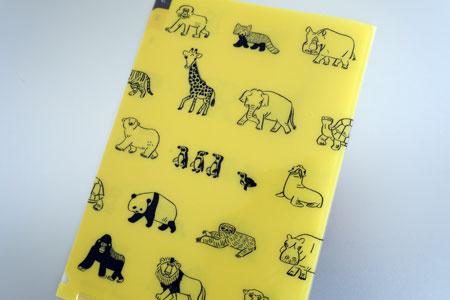 animal parade A6 clear holder
