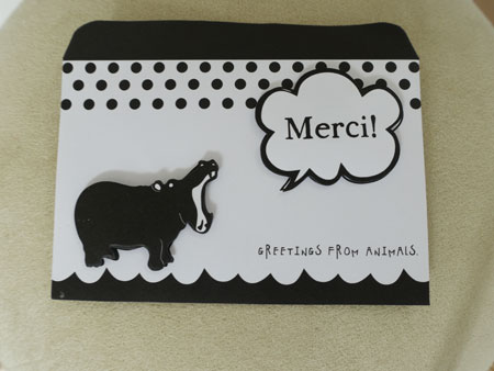 greeting from Animals envelope‹ˆ Seria
