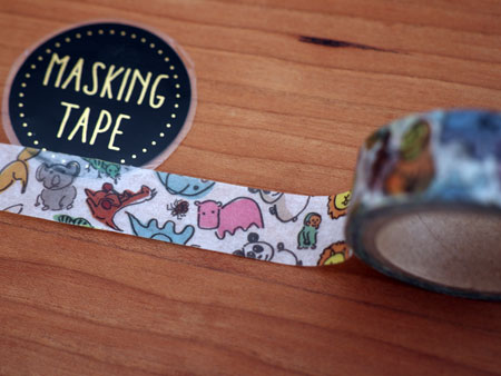 Masking Tape zoo