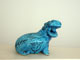 The British Museum blue hippo