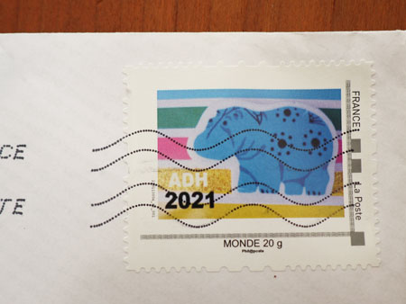 stamp ADH original