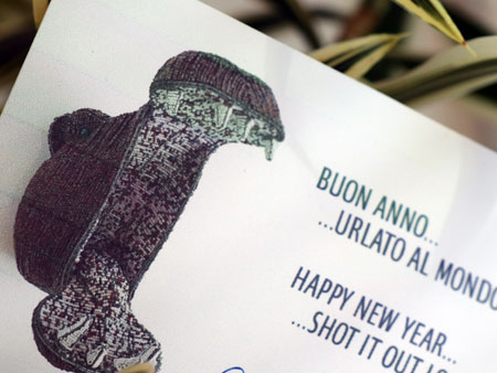 New Year Card from Italy