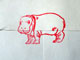 stamp hippo