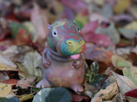 soft vinyl　toy hippo by siccaluna Co.LTD