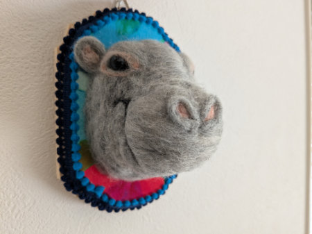 壁掛け　羊毛フェルト