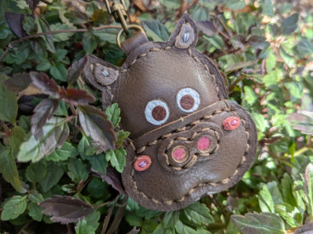 皮革のキーホルダーvita