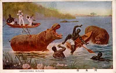 河馬狩　[Hippopotamus Hunting]