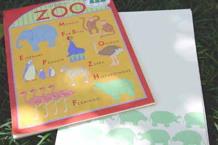 letter pad "ZOO"
