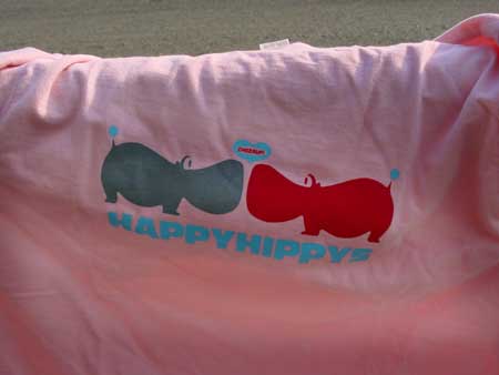 ＣＨＥＥＲ　ＵＰ　"HAPPYHIPPYS"　長袖Tシャツ