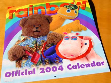 『rainbow』　Official 2004 Calendar