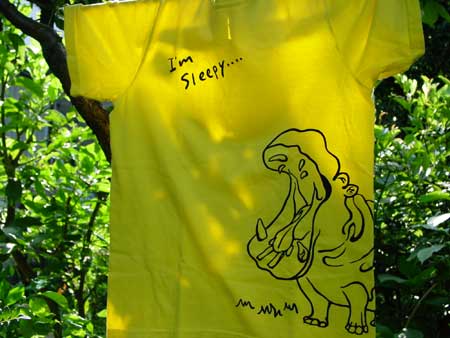 黄色Tシャツ　Rimlimit Tokyo Japan　#hp02448
