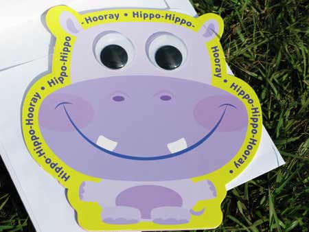 Hipo-Hippo-Hooray! Birthday Card