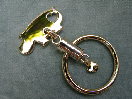 Key Ring by LAZY SUSAN hippo