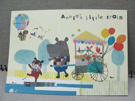 Annie's little train Postcard