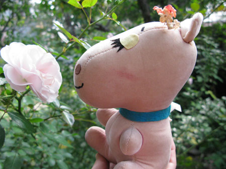 Japanese Stuffed Toy Hippo