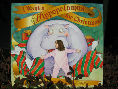 絵本『I Want a Hippopotamus for Christmas』 