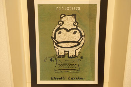 Poster Olivetti Lexikon by Raymond Savignac