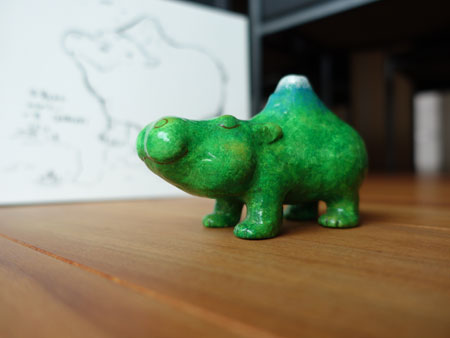 hippo figurine