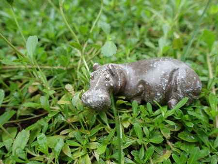 hippo figurine