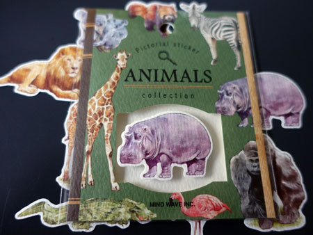 Pictorial sticker ANIMAL collection