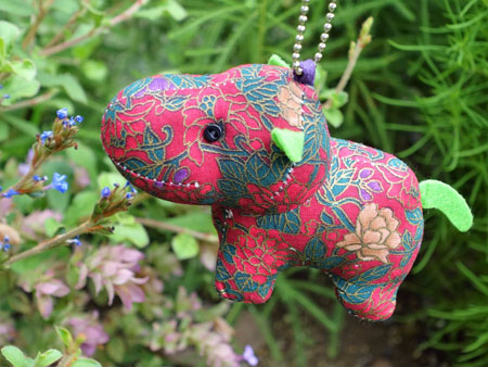 stuffed toy charm from Viet Nam
