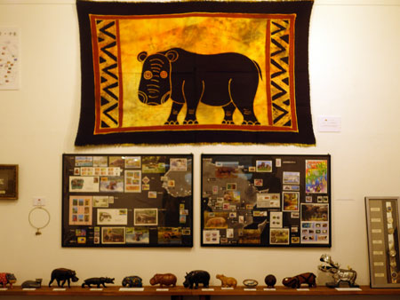 アフリカの展示