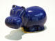 Blue Hippo ceramic