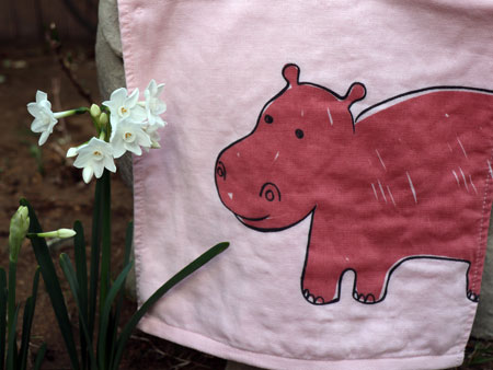 Animal Towel hippo