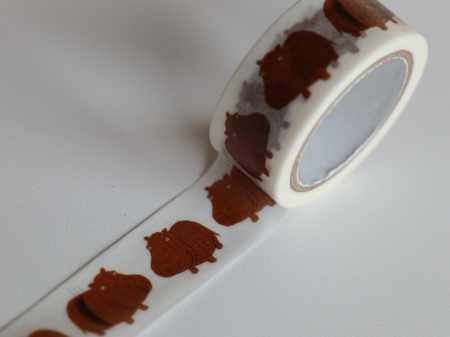 椛島氷菓カバちゃん焼き　マステ