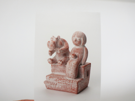 ポストカード『かばとティータイム』