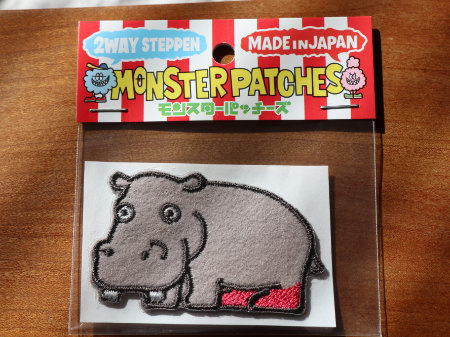 モンスターパッチーズ ステッカーとアイロンワッペン