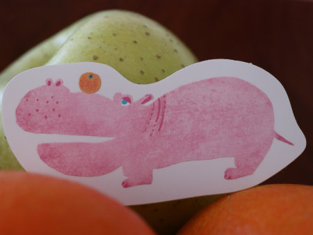 ミカンとカバ by モリヤマジョン