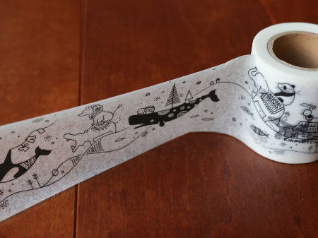 マスキングテープ「いきものいっぱい」