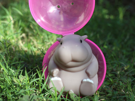 『ぷきゅ～」と！カバ』ガチャ 